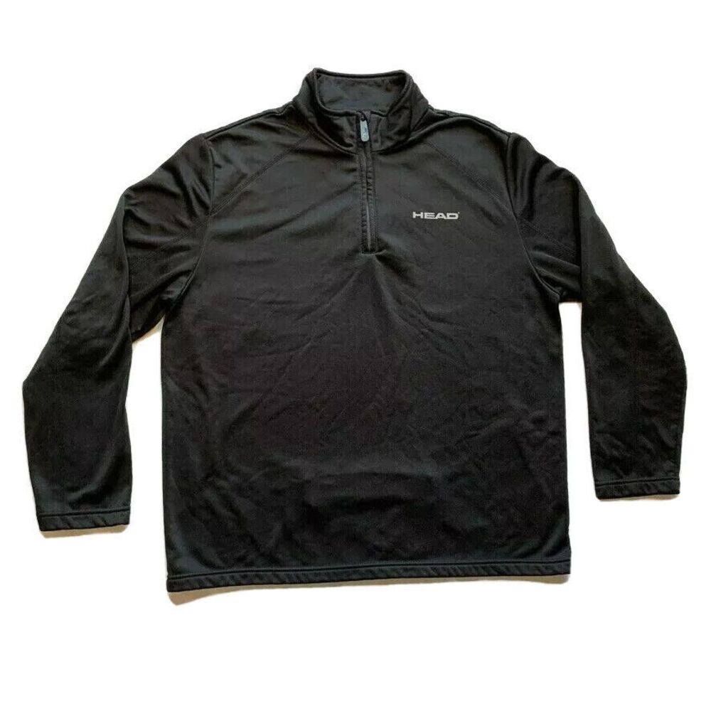 Head Sweatshirt Mens 2XL Golf Pullover Fleece Lined 1/4 Zip Mock‎ Neck Outdoor